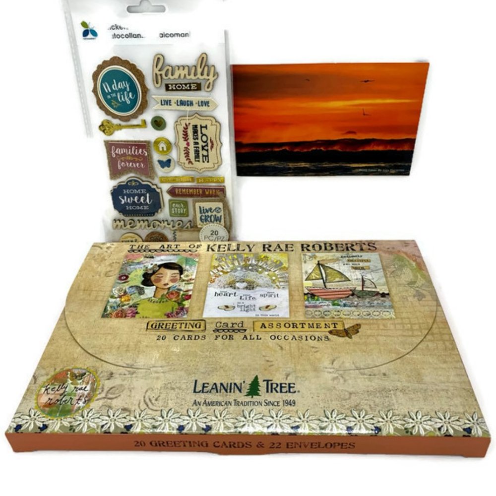 Leanin Tree Kelly Rae Robert Greeting Card Assortment